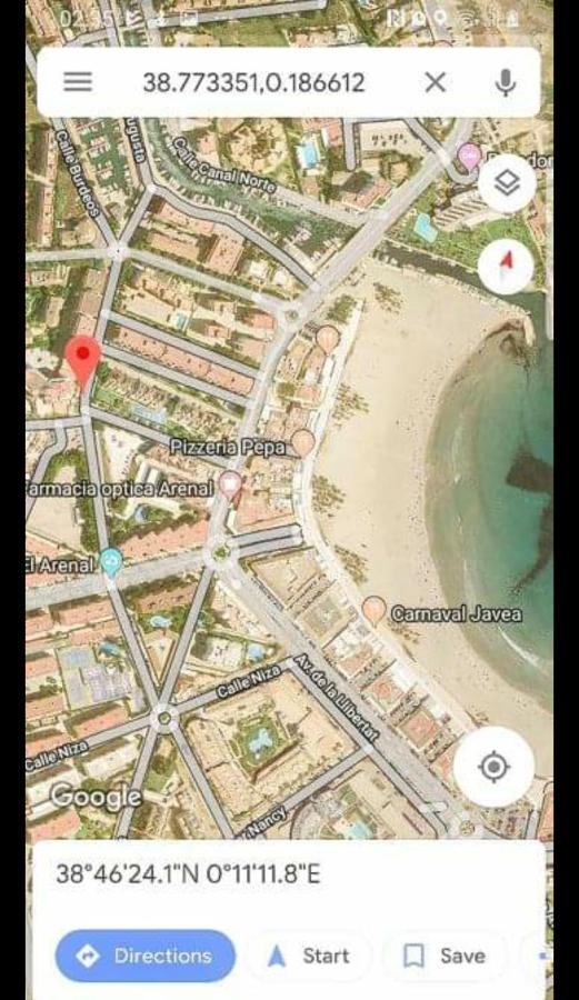 Apartamento Miramar Xabia Bagian luar foto